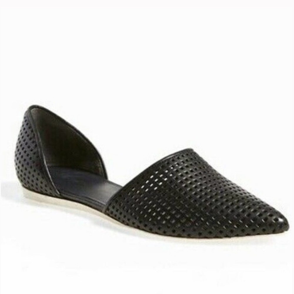 Vince Nina D'Orsay Perforated Flats